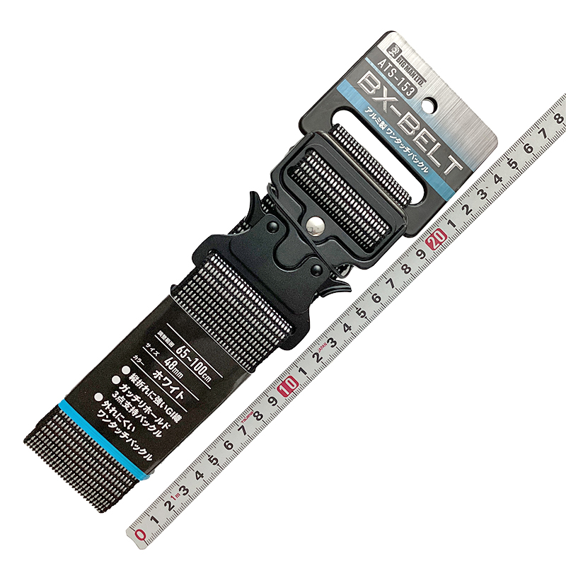 ＢＩＧＭＡＮＬＴＤ（イトー）<br>ＢＸーＢＥＬＴ　アルミ製ワンタッチバックル<br>ATS-153